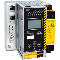 Bihl+Wiedemann AS-i 3.0 EtherCAT Gateway with integrated Safety Monitor, 2 AS-i masters