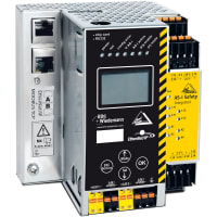 Bihl+Wiedemann AS-i 3.0 EtherNet/IP + ModbusTCP Gateway with integrated Safety Monitor, 2 AS-i