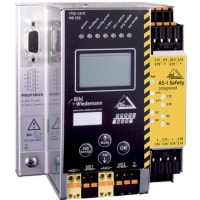 Bihl+Wiedemann AS-i 3.0 PROFIBUS Gateway with integrated Safety Monitor, 2 AS-i masters