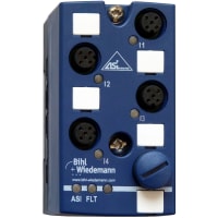 Bihl+Wiedemann AS-i Digital Input Module, IP67, M12, 4I