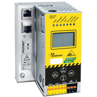 Bihl+Wiedemann ASi-3 PROFINET Gateway with integrated Safety Monitor, 2 ASi masters