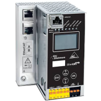 Bihl+Wiedemann AS-i 3.0 EtherCAT Gateway in Stainless Steel, 2 masters