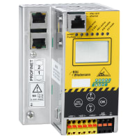 Bihl+Wiedemann AS-i 3.0 PROFIsafe via PROFINET Gateway with integrated Safety Monitor, 2 AS-i