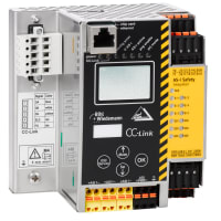 Bihl+Wiedemann AS-i 3.0 CC-Link Gateway with integrated Safety Monitor, 1 AS-i master