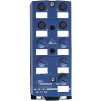 Bihl+Wiedemann AS-i Digital I/O Module, IP67, M12, 4 IO-Link ports/4 IO-Link ports