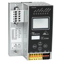 Bihl+Wiedemann 24 Volt AS-i 3.0 CC-Link Gateway in Stainless Steel, 1 master