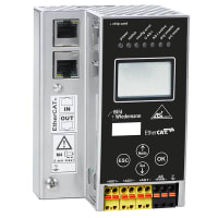 Bihl+Wiedemann 24 Volt AS-i 3.0 EtherCAT Gateway in Stainless Steel, 1 master