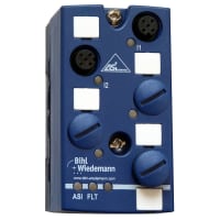 Bihl+Wiedemann AS-i Analog Input Module, IP67, M12, 2AI 4-20mA