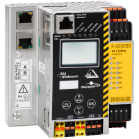 Bihl+Wiedemann AS-i 3.0 EtherNet/IP + ModbusTCP Gateway with integrated Safety Monitor, 2 AS-i