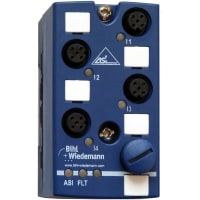 Bihl+Wiedemann AS-i Digital Input Module, IP67, M12, 4I