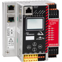 Bihl+Wiedemann ASi-3 CIP Safety over EtherNet/IP + ModbusTCP Gateway with integrated Safety Mon