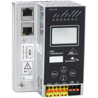 Bihl+Wiedemann 24 Volt ASi-3 EtherNet/IP + Modbus TCP Gateway in Stainless Steel, 1 master