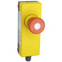 Bihl+Wiedemann E-STOP Button Module, lighted (red/green), retaining clip