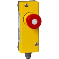 Bihl+Wiedemann E-STOP Button Module, lighted (red/green), screw mounting