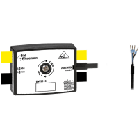 Bihl+Wiedemann Passive Distributor AS-i/AUX to 1 x round cable/connecting wires, depth 19 mm, 