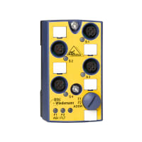 Bihl+Wiedemann AS-i Safety Input Module, IP67, M12, 2SI