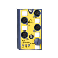 Bihl+Wiedemann AS-i Safety Input Module, IP67, M12, 1SI/2O