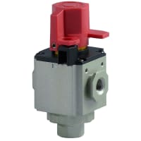 Bimba MFD Valve, Pressure Relief, 1/4In Npt, Stamped Brkt, T-Bracket, 200 Series