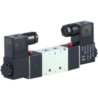 Bimba MFD Valve, Dbl Solenoid, 1/4 Npt In, 1/8 Npt Exh, 120Vac, 120Vac, M4V Series