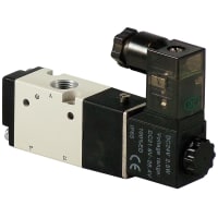 Bimba MFD Single Solenoid Valve, 1/8 NPT, 12 VDC, M3V Series