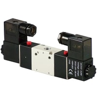 Bimba MFD Double Solenoid Valve, 1/8 NPT, 12 VDC, M3V Series