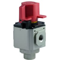 Bimba MFD VALVE, PRESSURE RELIEF, 1/4IN NPT, STAMPED BRKT, U-BRACKET, 300 SERIES