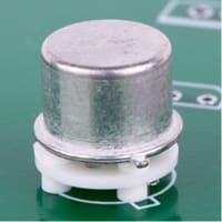 Bivar, Inc. Capacitor Mnt, Single/Double In-Line, 0.397 Length, .145 Width, .09 Thick, Nylon, Wht