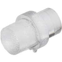 Bivar, Inc. PLP1-125-F, Panel Mount LED Light Pipe, Clear Flat Lens