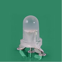 Bivar, Inc. LED Thru-Hole 1.8mm Green 568nm 4.5mcd Clr Lens 35Deg View Angle Low Current