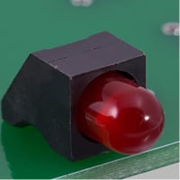 Bivar, Inc. High Temperature Surface Mount Right Angle 5 mm Bi-Color Red/Green LED