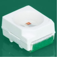 Bivar, Inc. LED SMD PLCC2 Super Orange 605nm 800mcd Water Clear Lens 120 Deg Viewing Angle