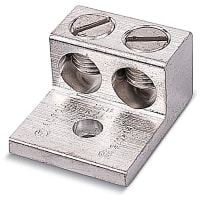 Blackburn by ABB ADR-ALCUL Two-Conductor 14 AWG-1/0 Str 1/4" Bolt Hole Tin Plated, ADR Series