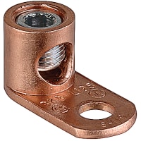 Blackburn by ABB Type L-CopperSingleConductor, 1 Hole Mount for Conductor Range 8 Sol.-1/0 Str