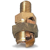 Blackburn by ABB ShortStudSingleServicePostConnectors, 1-8Str, 2-8Solid, Stud3/8 - 16 x 5/8