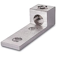 Blackburn by ABB Type ADR-ALCUL 2 Hole Mount, 350 kcmil, Min 6 Str, 1/2" Bolt Size