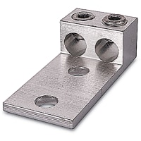 Blackburn by ABB Type ADR-ALCUL Two-Conductor, Two-Hole Mount, 2 Str-600 kcmil, 1/2"Bolt Hole