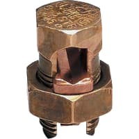 Blackburn by ABB Type H High Strength Split-Bolt Connector Bronze Alloy Main - Tap 6 Sol.-10Sol