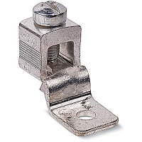 Blackburn by ABB Locktite Copper One-Hole Lug Offset Tongue for Conductor Range 1/0-4/0