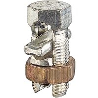 Blackburn by ABB Type HPS Split-Bolt Connector, ACSR 6-8, AL 4 Sol-12 Sol, Tin Plated