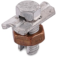 Blackburn by ABB Split-Bolt Connector, Type HPW, Tap2 Sol 8 Sol, Alum Copper