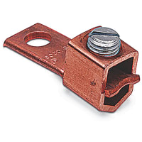 Blackburn by ABB Copper Single-Conductor, 1Hole Mount, 8 Str-2, 1-15/12"L, 1/2"W, 31/32"H