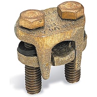 Blackburn by ABB Copper Type 2B Two-Bolt Connector, Main: 300 - 500 kcmil Tap: 4 Sol. - 500 kcmi