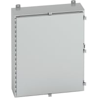 B-Line by Eaton Enclosure, NEMA4X, WallMount, Single Door, 304 Stainless, 20168-4XS, 20x16x8