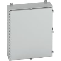 B-Line by Eaton Enclosure, NEMA4X, WallMount, Single Door, 304 Stainless, 363612-4XS, 36x36x12