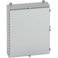 B-Line by Eaton Enclosure, NEMA4X, WallMount, Single Door, 304 Stainless, 16128-4XS, 16x12x8