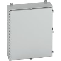 B-Line by Eaton Enclosure, NEMA4X, WallMount, Single Door, 304 Stainless, 30248-4XS, 30x24x8