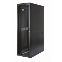 B-Line by Eaton Server Rack, RS Series, Black, 42U H x 23.63inW (600mm) x 43.31inD (1100mm)